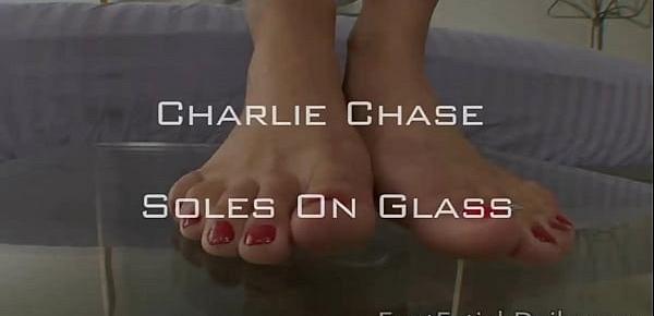  Charley Chase Soles On Glass